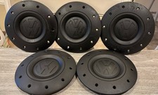 VW Transporter T5/T6 Steel Wheel Centre Caps Set x4 Genuine 16” 17”18”