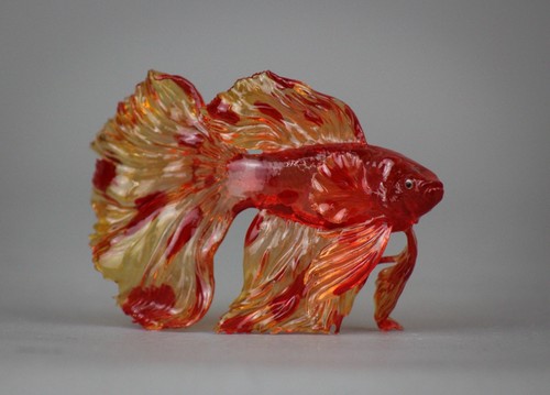 Clearware ooak betta fish - cm,