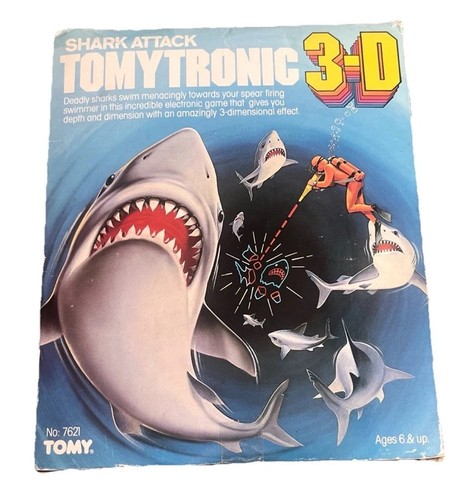 Tomytronic shark attack - shark, 3d