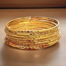 22k gold plated Indian bangles