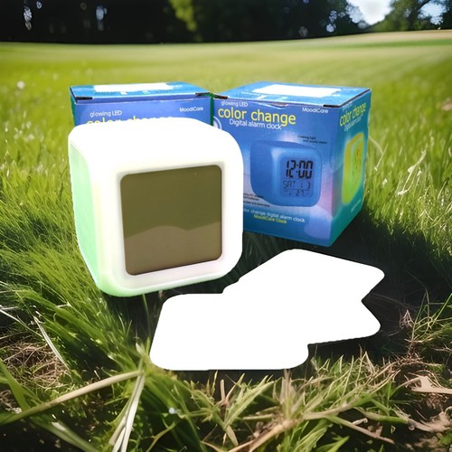 Digital cube alarm clock - digital,