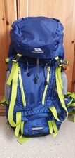 Trespass 45L Iggy Rucksack with integral raincover. Excellent Condition.