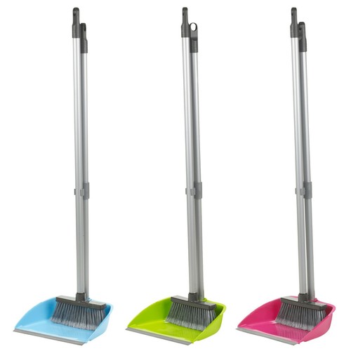 Long handled dustpan and - dustpan,