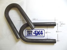 2 x Recovery Eyes/Weld on Recovery Rings warn 8274 winch off road gwynlewis4x4 