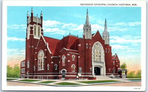 Postcard methodist episcopal - -,