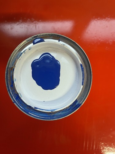 Blue point paint - point,
