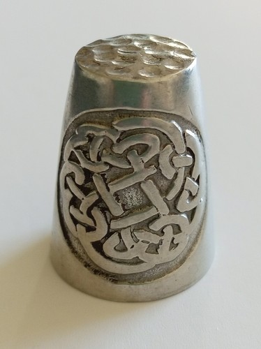 Pewter thimble - pewter,