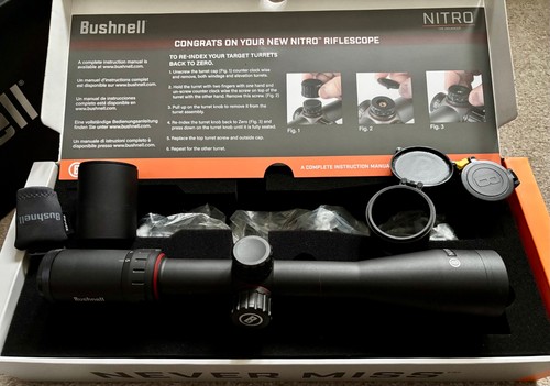 Bushnell nitro 20x44 - 5-20x44, deploy