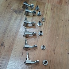 Fender Guitar Tuners Machine Heads Set of 6 Right + bushings, washers + screws