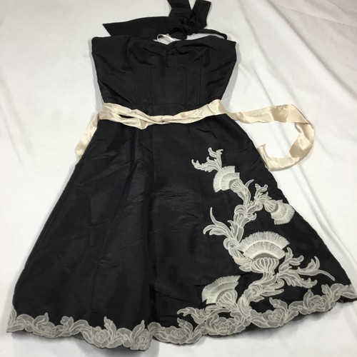Karen millen black dress - black, size