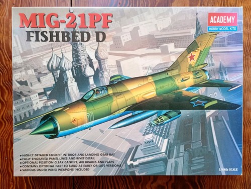 Academy 2166 mig 21pf fishbed - academy, mig-21pf