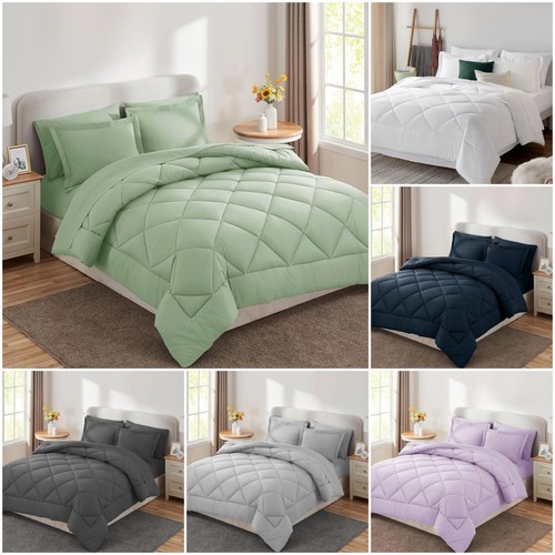 Piece comforter set - 7, bed