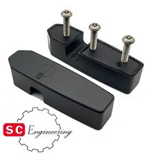 Land Rover Defender Windscreen Brackets Window Blocks +All SS Fixings (Cerakote)