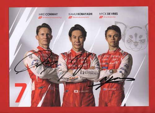 Toyota tr010 lmh signed - toyota, #7