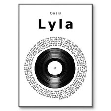 Oasis Poster, Lyla Vinyl