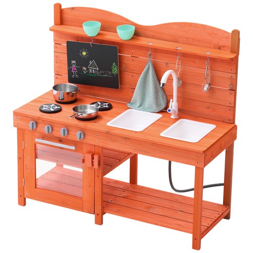 Uimoso wooden mud kitchen - mud,