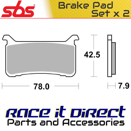 Brake pads for honda - honda, cb