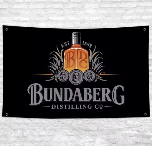 Bundaberg rum flag 90x150cm - rum,