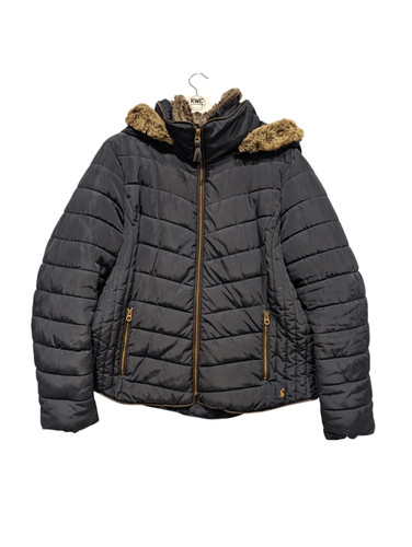 Joules navy puffer jacket - joules,