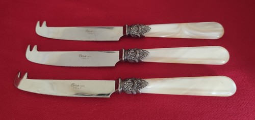 Vintage italian cheese - cheese, knives