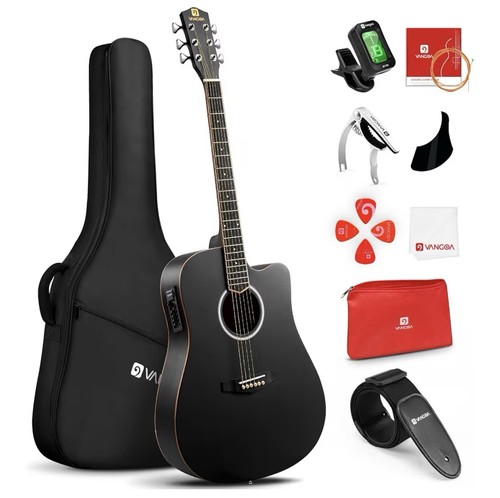 Vangoa acoustic guitar - vangoa,