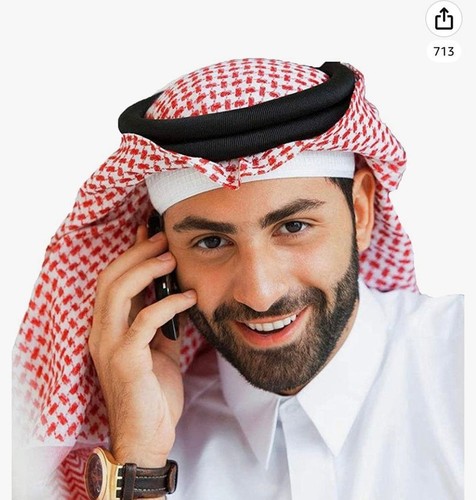 Men large arab shemagh - large,