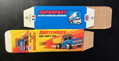 Matchbox dodge dumper - matchbox, #48