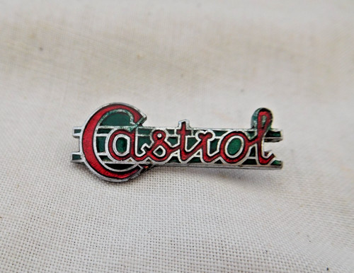 Castrol oil enamel advertising - castrol,