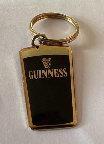 Vintage guinness keyring pint - guinness,