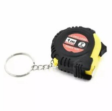 Mini Tape Measure Keyring 1m