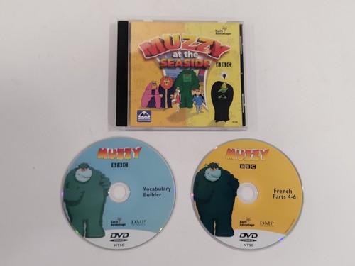 Muzzy dvds cd - dvds, cd-rom