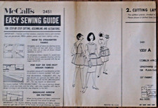 1960s Vintage McCall's Pattern