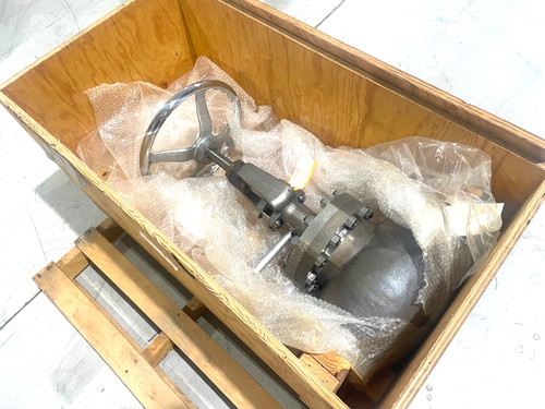 Crane nuclear glove valve - crane, 6"