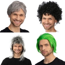MEN SHORT HAIR WIGS NATURAL