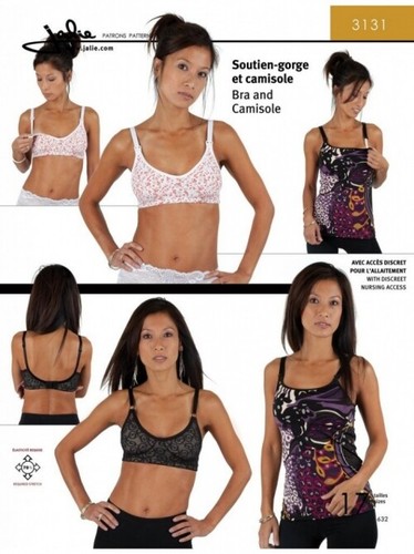 Jalie sewing pattern - pattern, bra