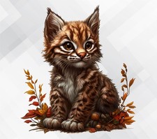 Bobcat Cat Wall vinyl sticker