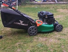 Petrol lawnmower hand - petrol,
