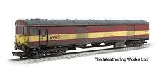 Replica Railways PCV / NAA EWS Parcels Coach / Van *PRO WEATHERED LOOK*