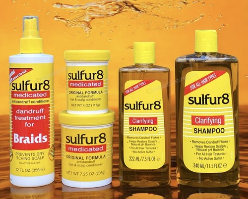 Sulfur shampoo anti - sulfur, 8