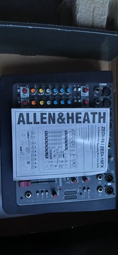 Allen heath zedi 10 mixer - allen,