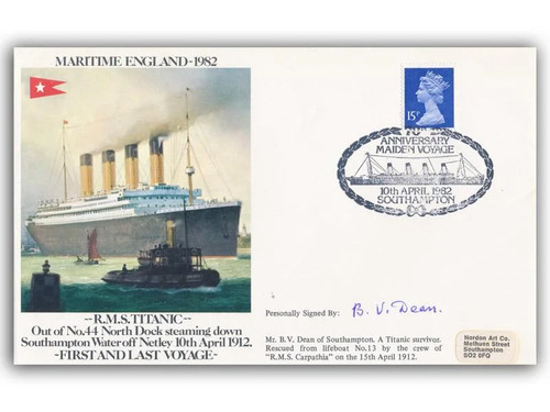 1982 titanic maiden voyage - 1982,
