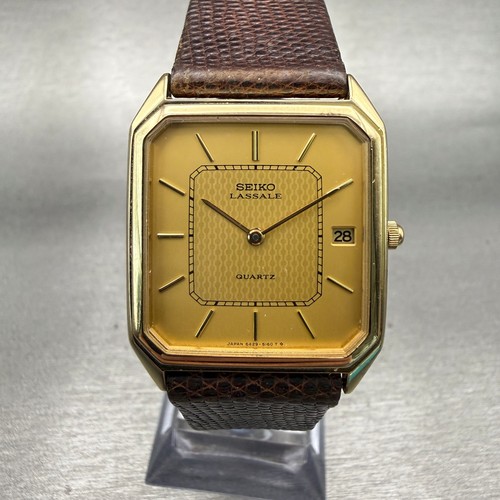 Seiko lassale tank watch men - lassale,