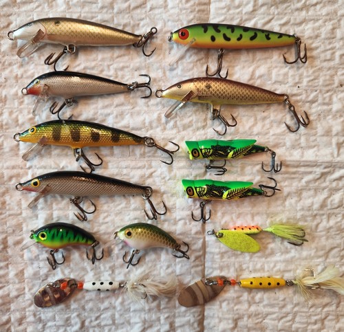 Trout panfish lures - (13),
