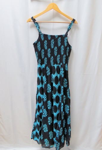 Phool smocked vintage dress - smocked,