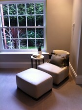 Bea pouf by Porada W70cm x H34cm x L55cm RRP £719.00 ex Show Furniture 