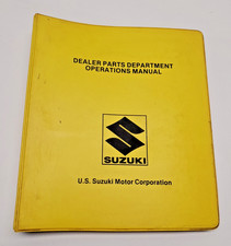 Vintage 1980 Suzuki Dealer
