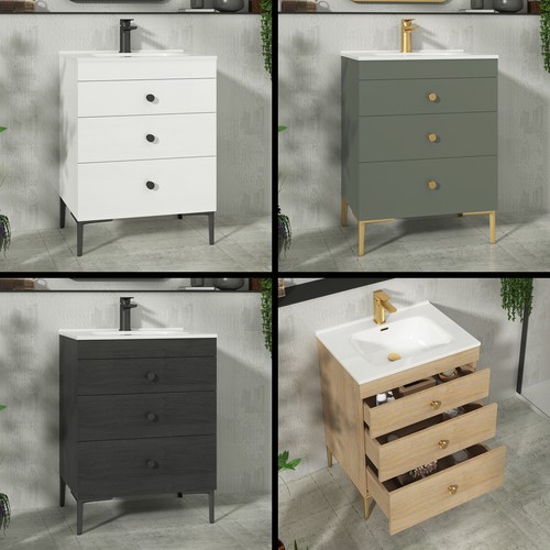 600mm freestanding bathroom - 600mm,