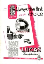 LUCAS Cycle Dynamo Lighting