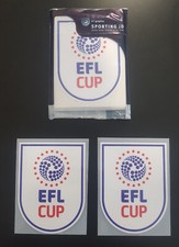 Man Utd EFL Cup Final Patches 2016-17 Player Issue (one pair) Rare