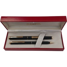 Sheaffer Pen Set with Gold Trim - Used